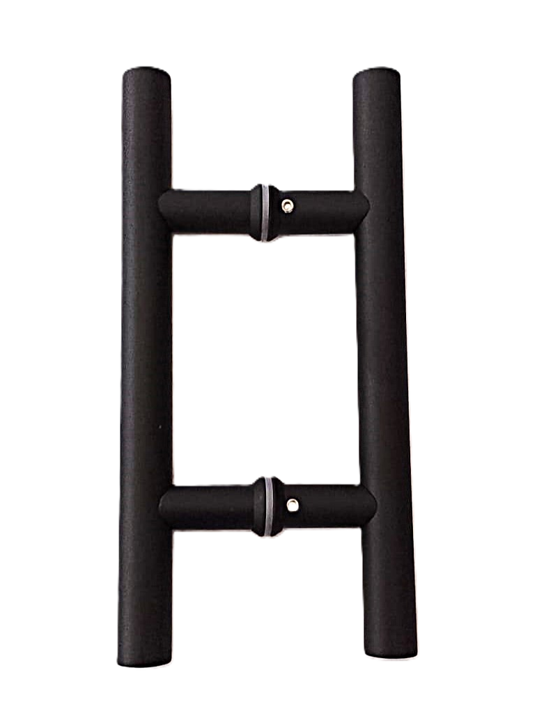 Tirador de 5 Pulgadas Negro Mate en Acero Inoxidable 304