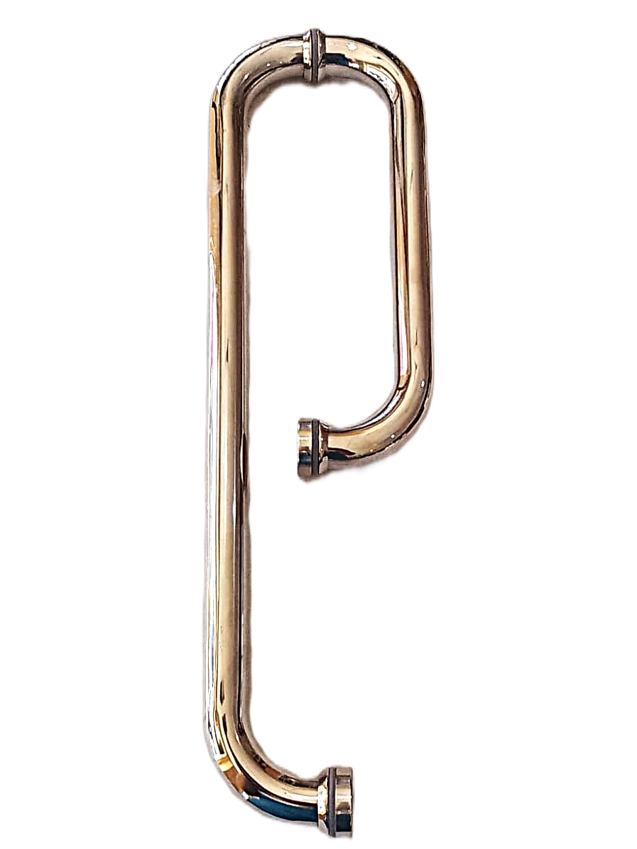 Tirador de 17 y 10 Pulgadas dorado en Acero Inoxidable 304